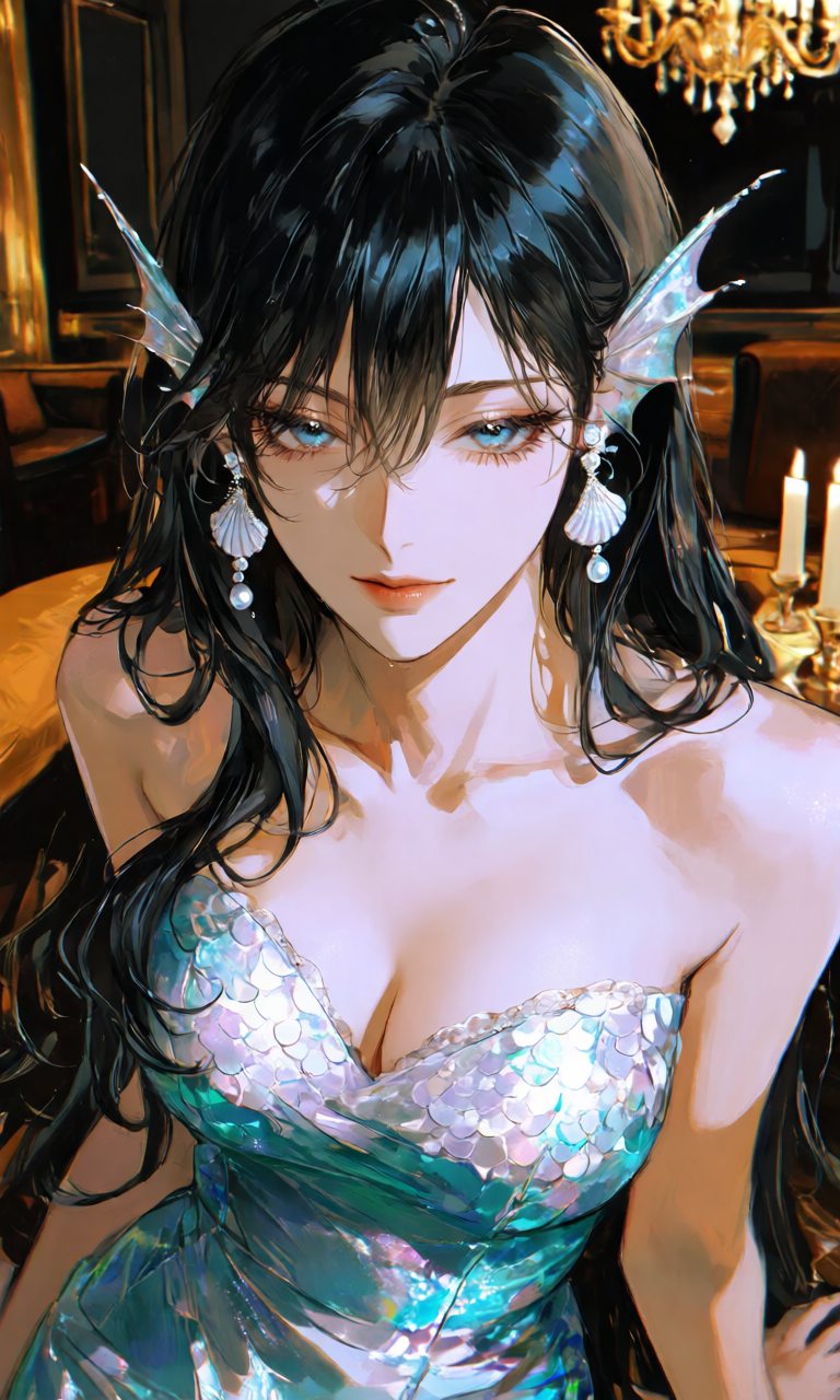 海の月、恋の影 挿絵2