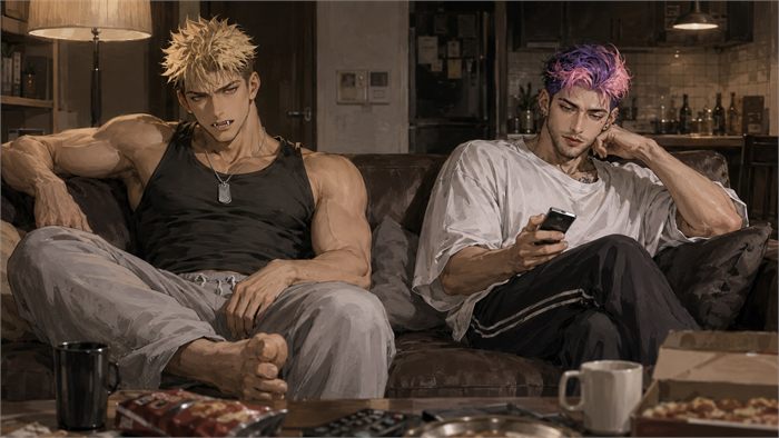 ワンコとオネエがうちに居候してますの世界観